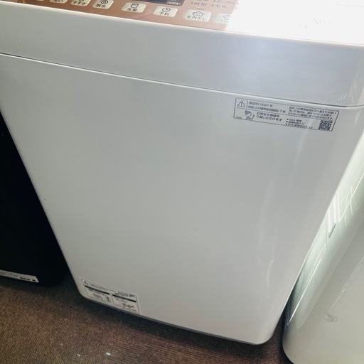【SHARP】洗濯機 ES-T713 7kg 2021年製