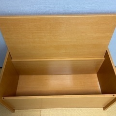 【格安！】子供部屋の収納に便利！ベンチ収納！の画像
