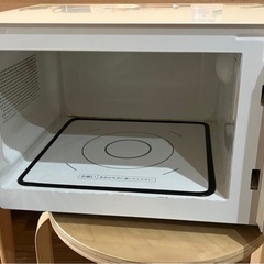 電子レンジ TWINBIRD 白の画像