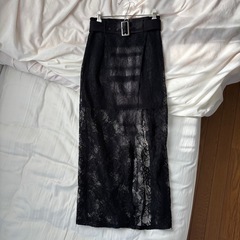 レースレイヤードスカート🖤の画像