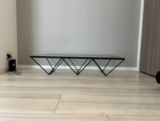 B&B 80'sヴィンテージ ALANDA ガラステーブル 買取】B&Bイタリア(B&B Italia) Alanda(アランダ) ガラス