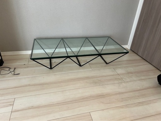イタリア家具 B&B Italia Alanda アランダ ガラス ローテーブル 輸入