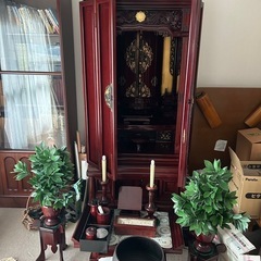 仏壇　本体、備品セット(最終値下げ)早い者勝ち‼️の画像