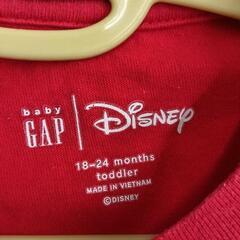 0809-275 ミッキーTシャツ 18-24ヶ月babyGapの画像