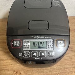 象印　炊飯器(3合炊き)ブラックの画像