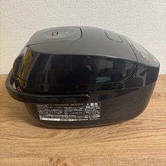 象印　炊飯器(3合炊き)ブラックの画像