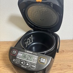 象印　炊飯器(3合炊き)ブラックの画像