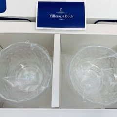  2個セット ドイツ製 クリスタルボウルの画像