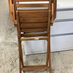 I2508-260  ガーデンチェア　中古品　キズ汚れ有りの画像