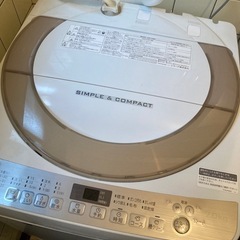 シャープ洗濯機7キロ
の画像