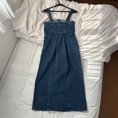 GU フロントジップデニムワンピ🩵の画像