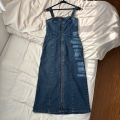 GU フロントジップデニムワンピ🩵の画像