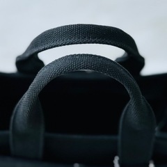 COACH コーチ カーゴトート26 ブラック　ミニトートバッグ キャンバス　の画像