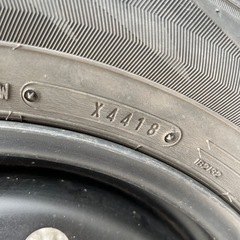 スズキ純正 スチールホイール/スタッドレスタイヤ　165/70R14 　の画像