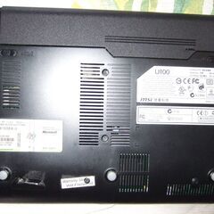 ノ－トPC  msi U100plus  スイッチ不良のジャンクの画像