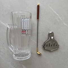 3点セット❗️ハイボールセット ジョッキ&レモン絞り器&マドラー JIM BEAMの画像