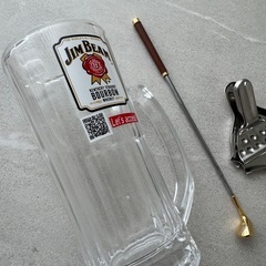 3点セット❗️ハイボールセット ジョッキ&レモン絞り器&マドラー JIM BEAMの画像