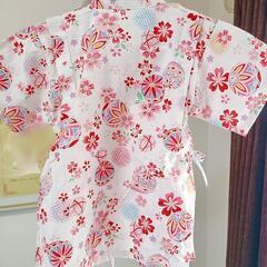 極美品 甚平 95cm 美しい和柄 夏のイベントにの画像
