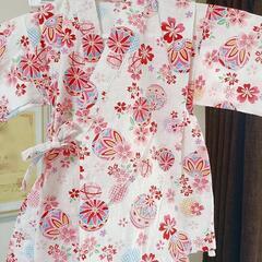 極美品 甚平 95cm 美しい和柄 夏のイベントにの画像