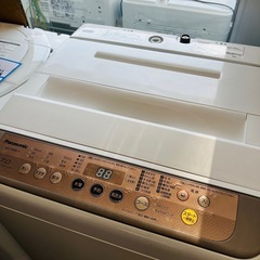 【パナソニック】洗濯機 NA-F70PB11 7kg 2017年の画像