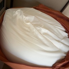 MUJI のビーンバッグチェア　カバー付き  の画像