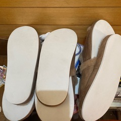 スリッパ　モフモフ　未使用品の画像