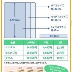 引越し間近の為ラスト値下げ！ベッド＆モットンマットレスセット の画像