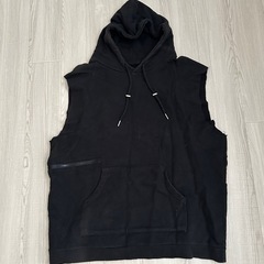 Danke Schön. フード付きノースリーブブラックの画像