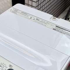 【武蔵小山店】ビックカメラ オリジナルベーシック ハイアール　洗濯機 24年製 ホワイトOBBW-60Aの画像