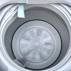 【武蔵小山店】ビックカメラ オリジナルベーシック ハイアール　洗濯機 24年製 ホワイトOBBW-60Aの画像