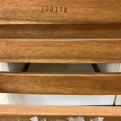 I 2508-261 ガーデンチェア　中古品　キズ汚れ有り　現状お渡しの画像