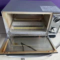オーブン　東芝　TOSHIBA 家電　電化製品　通電確認済 ガラス 鏡 14年製 オーブントースターの画像