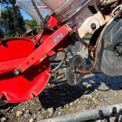 アグリテクノ矢崎 播種機 クリーンシーダ　2条 種まき機 野菜 肥料　TDR-U 大豆　小豆　コーン　ソルゴー　アタッチメント　麦　 の画像