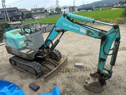 【引き取りのみ可】ミニユンボ　ヤンマー　B08 SCOPPY 重機　ショベルカー