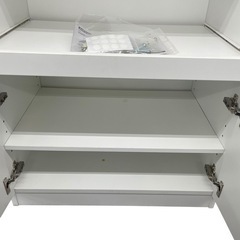 ニトリ レンジ台 フォルムN RE1860 ホワイト の画像