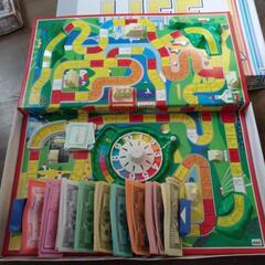 人生ゲーム　レトロ玩具の画像