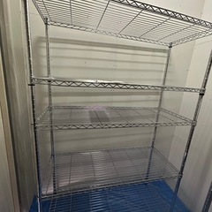 美品✨メタルスチールラックの画像