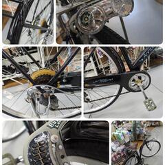 J068 ★サビキズ使用感★軽快自転車★Arvita★6段★LEDオート★26インチの画像