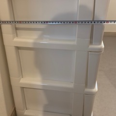 ニトリ　３段チェストの画像