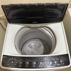 【美品】Haier 全自動洗濯機 JW-C55D（5.5kg）の画像