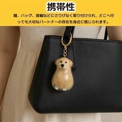 遺毛入れペットキーホルダー ポメラニアン　西彼、長崎市、大瀬戸町相談可の画像