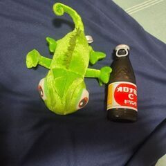 【無料】美品　ぬいぐるみ　カメレオン？の画像