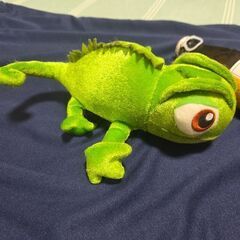 【無料】美品　ぬいぐるみ　カメレオン？の画像