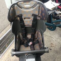 地域限定送料無料　ブリヂストン　ビッケポーラー　三人乗り　13,2AH　子供乗せ　白　ギュットクルーム　キッスミニ　神戸市　電動自転車の画像