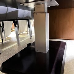 ニトリ 昇降テーブル コラボ120T DBRの画像