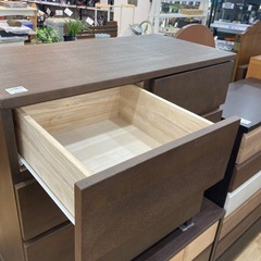 【トレファク高槻店】取りに来られる方限定！無印良品の4段チェストのご紹介です！の画像