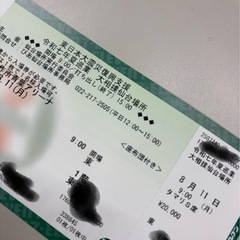 8/11大相撲仙台場所１人タマリＳ席
