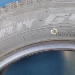 195/60R15車検用スタッドレス4本♪の画像