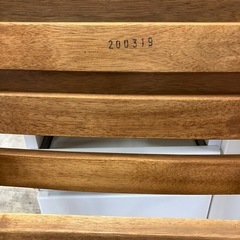 I 2508-263  ガーデンチェア　中古品　キズ汚れ有り　現状お渡しの画像
