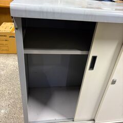 スチール製ベランダ用収納庫 幅約120cm 高さ約90cm 奥行約40cm 多治見市小泉町引き渡しの画像